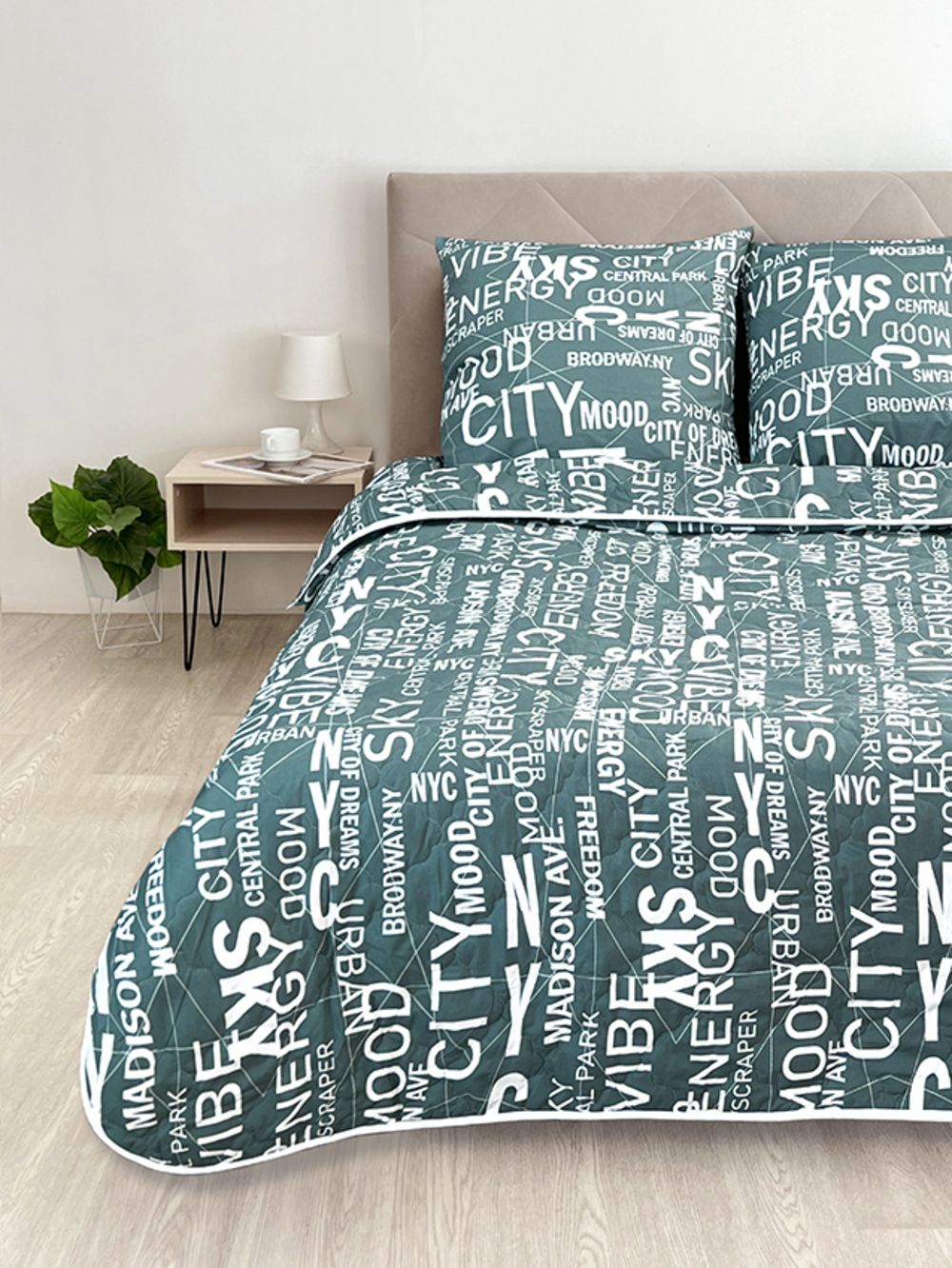 Комплект постельного белья с одеялом New Style КМ4-1032