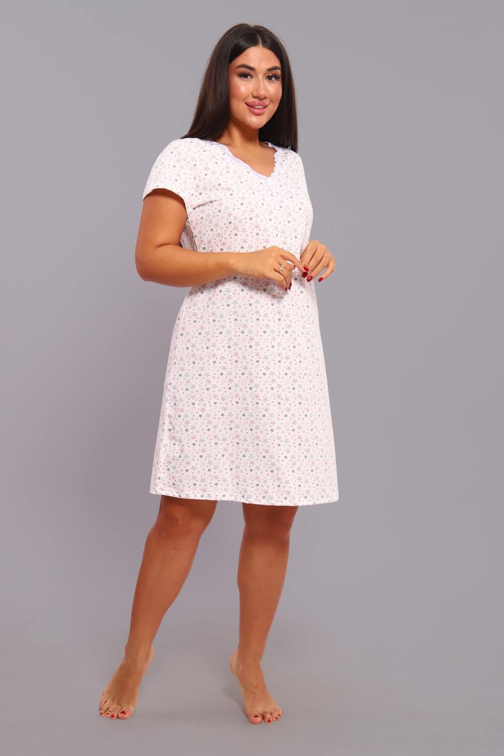 Сорочка женская 20511 - звездочки