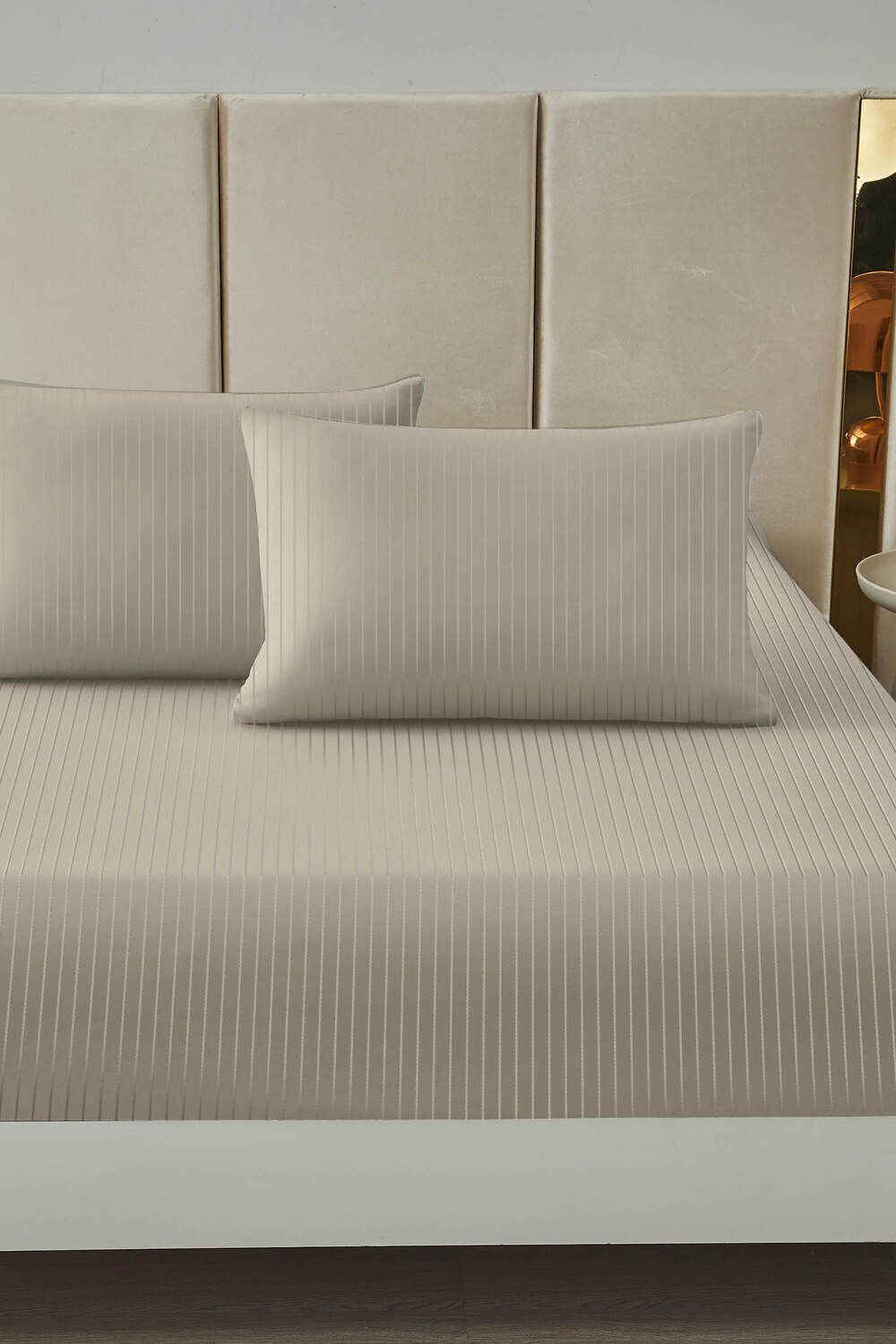 КПБ Страйп Сатин - кофе