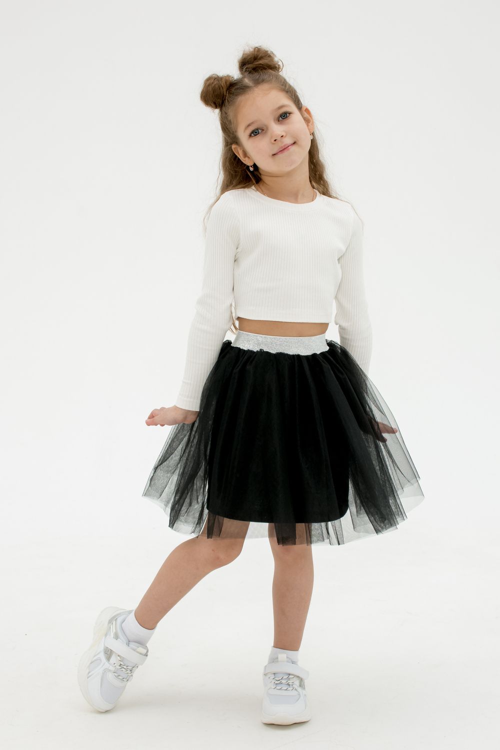 Юбка кулир София 30600 - черный