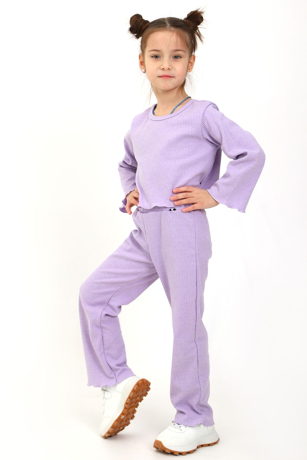 Костюм Пружинка ДР 33053 - лавандовый