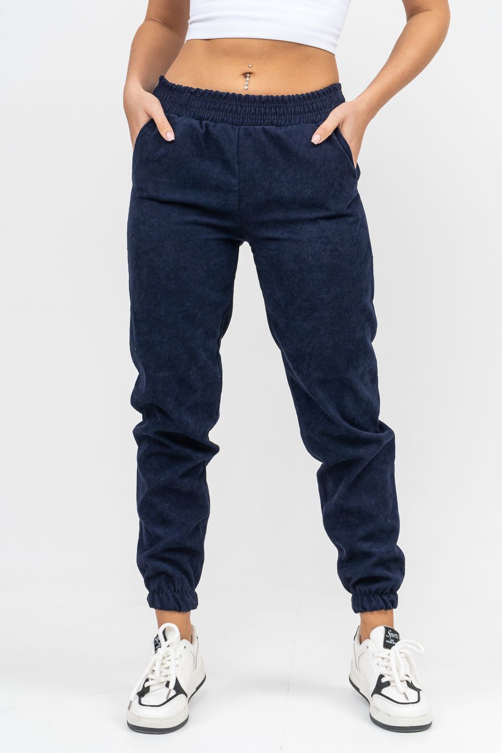 Брюки 36697 - темно-синий