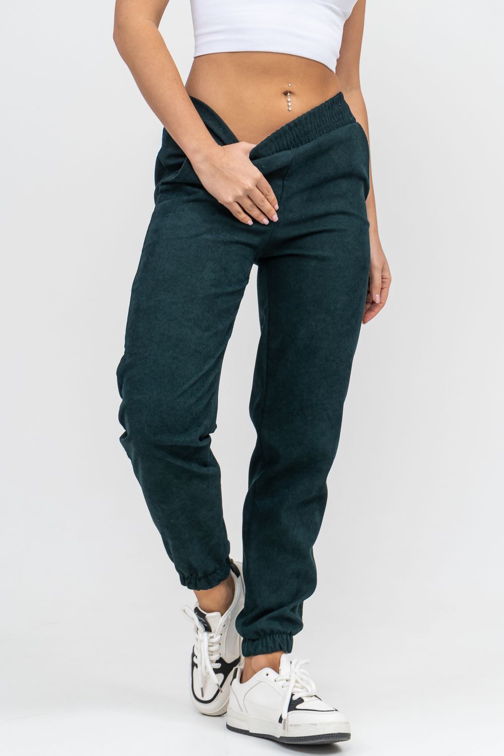 Брюки 36697 - изумруд