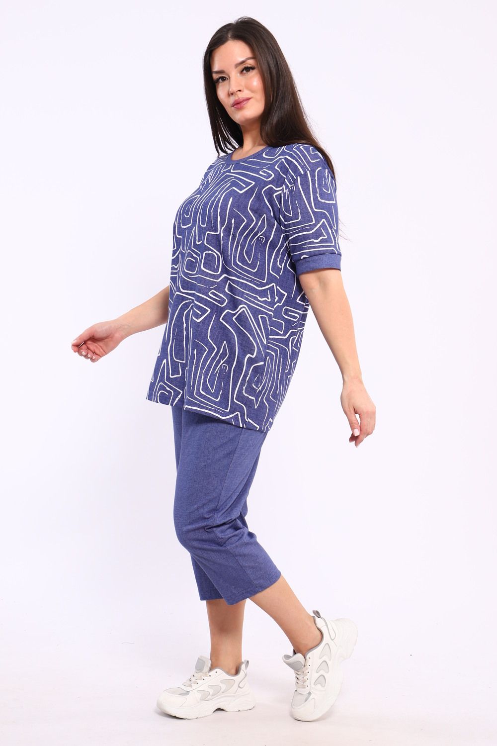 Костюм женский КБЖ0050А - синий