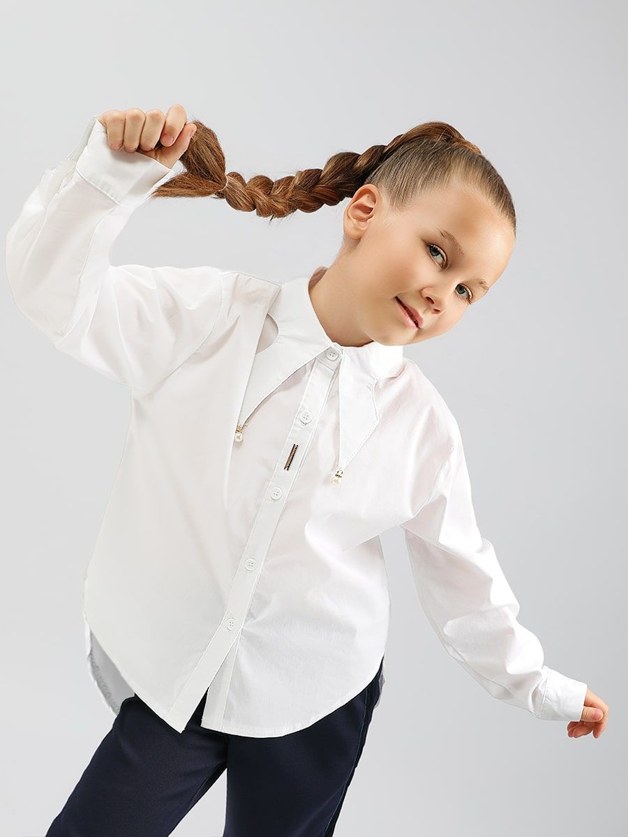 Блузка для девочки Соль&Перец SP2722 - белый