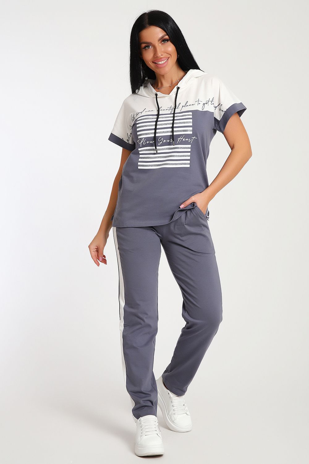 Костюм 65078 - серый