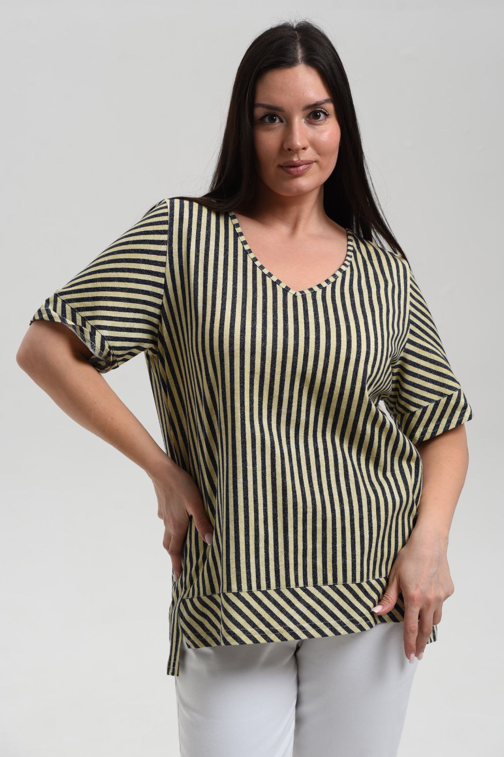Туника женская 8476 - полоса