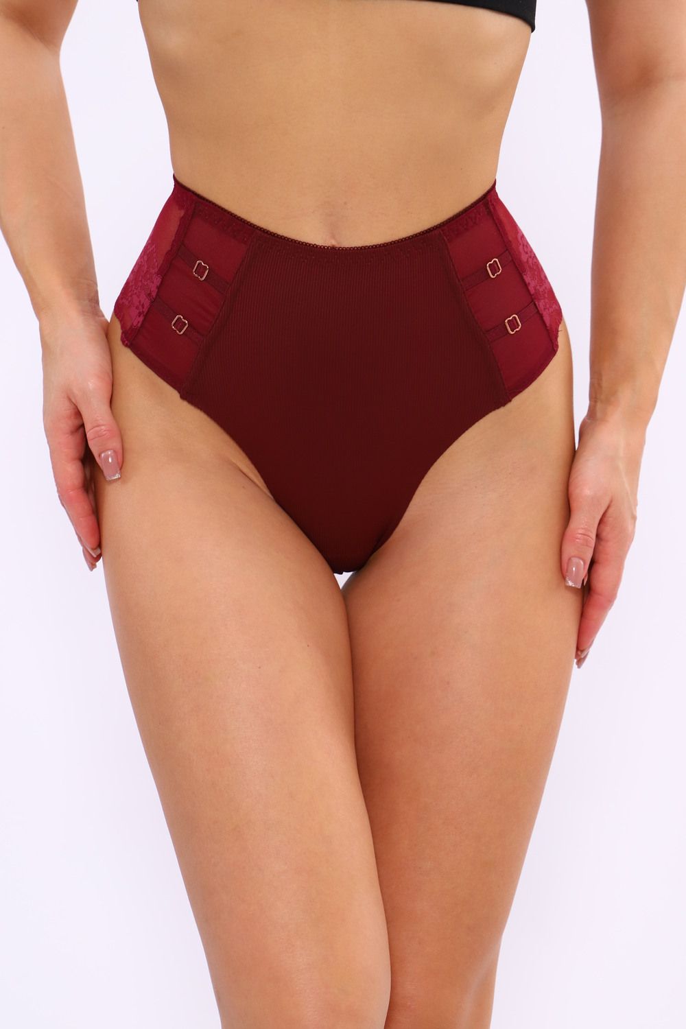 Трусы женские 18996 - винный