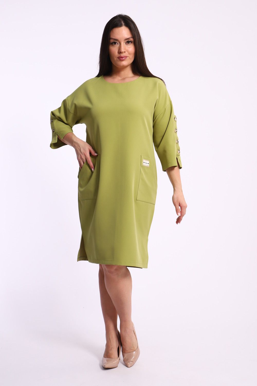 Женское платье 31891 - зеленый