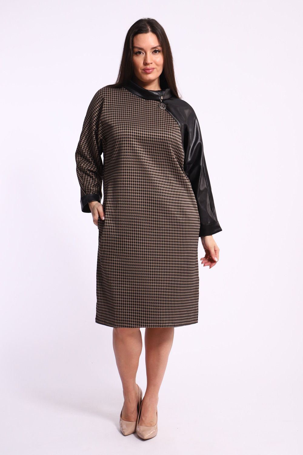 Женское платье 31885 - коричневый