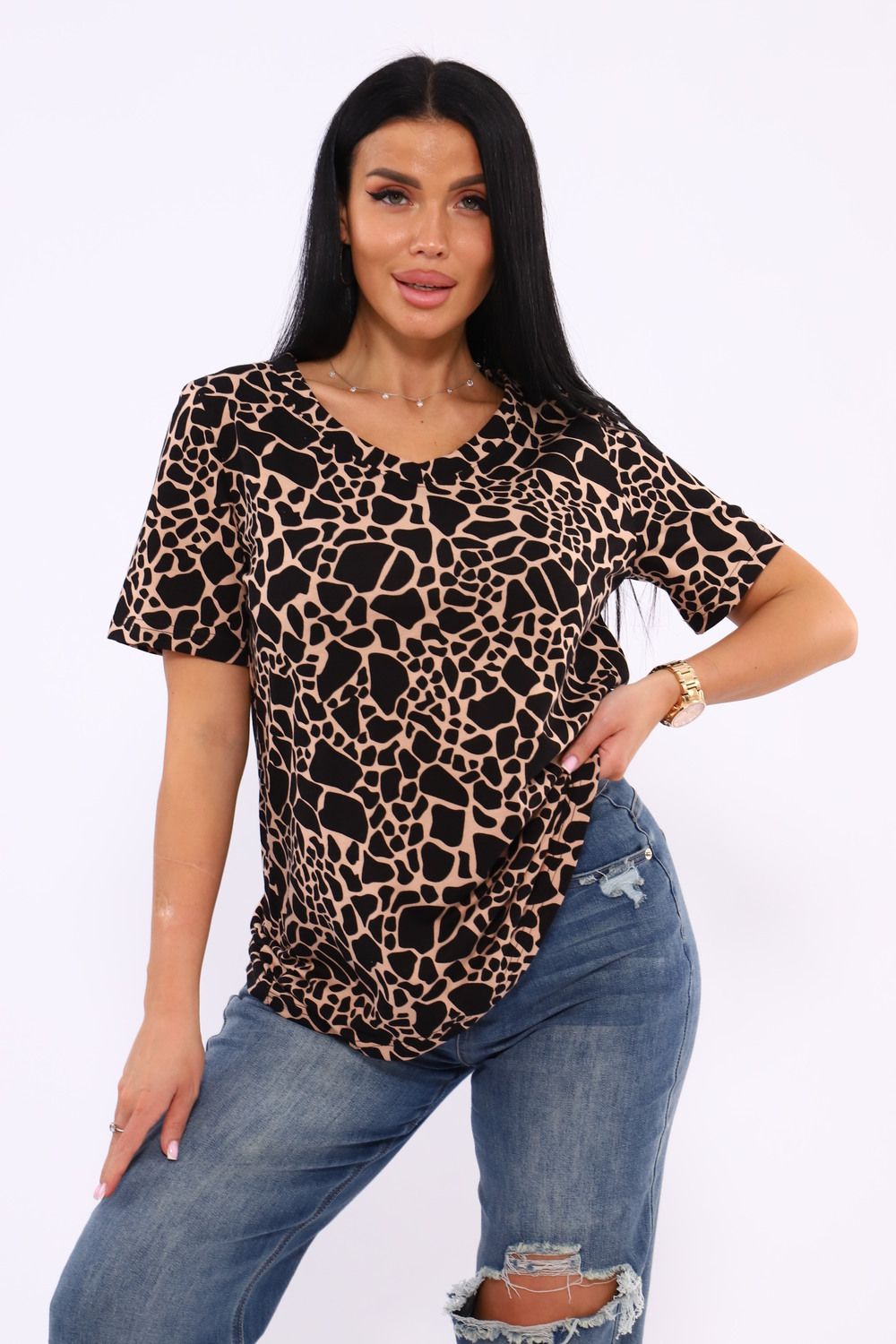 Футболка 35888 - черный