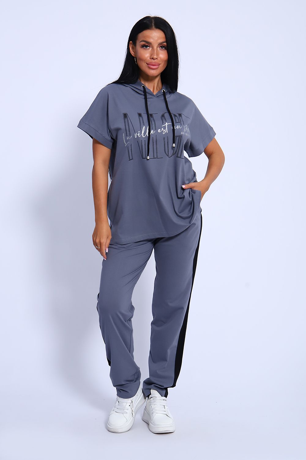 Костюм 65076 - серый