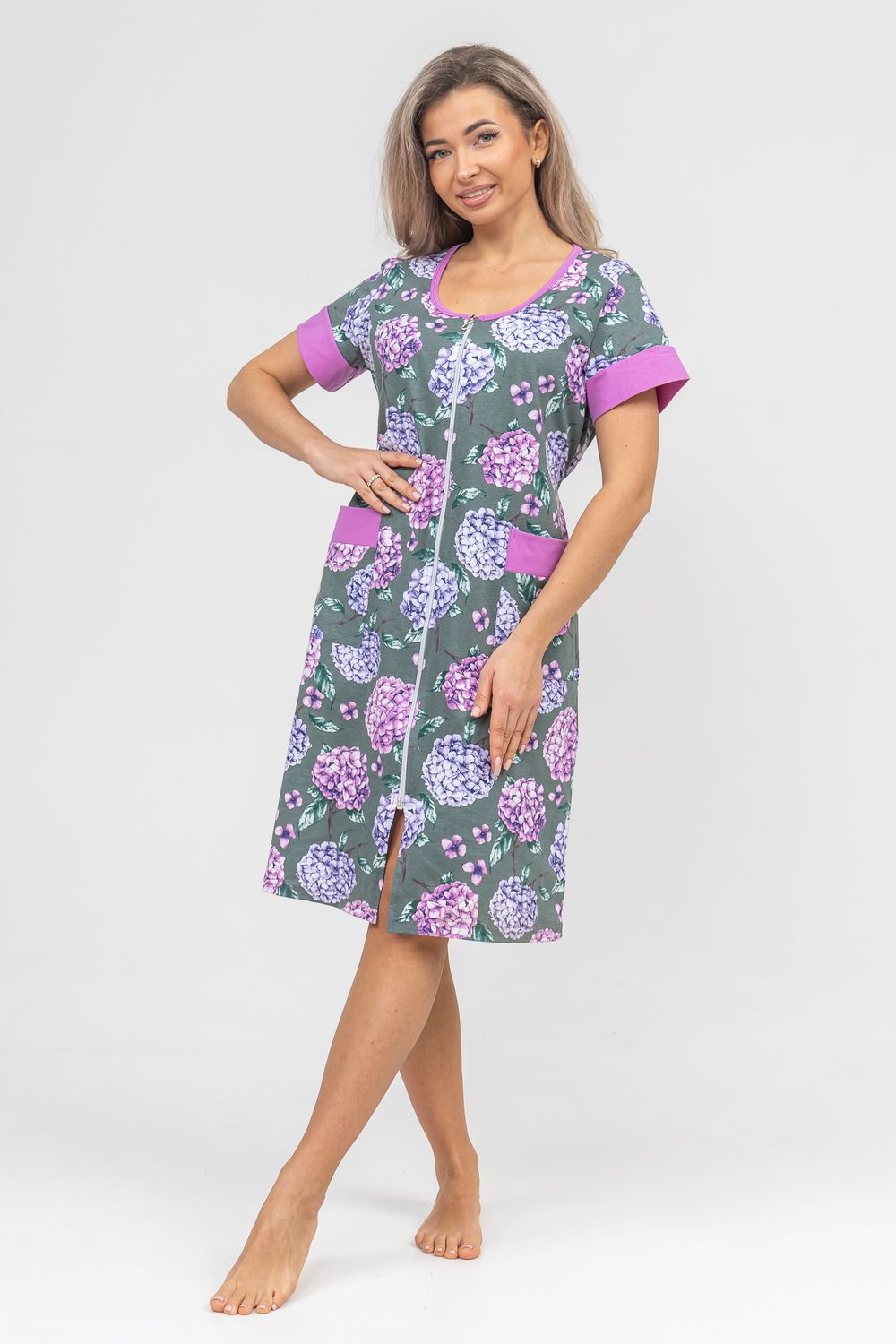 Халат 36894 - хаки