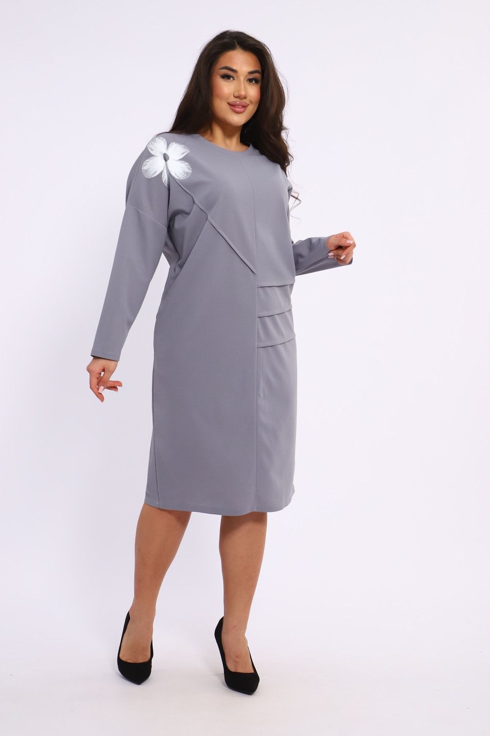 Женское платье 31892 - серый