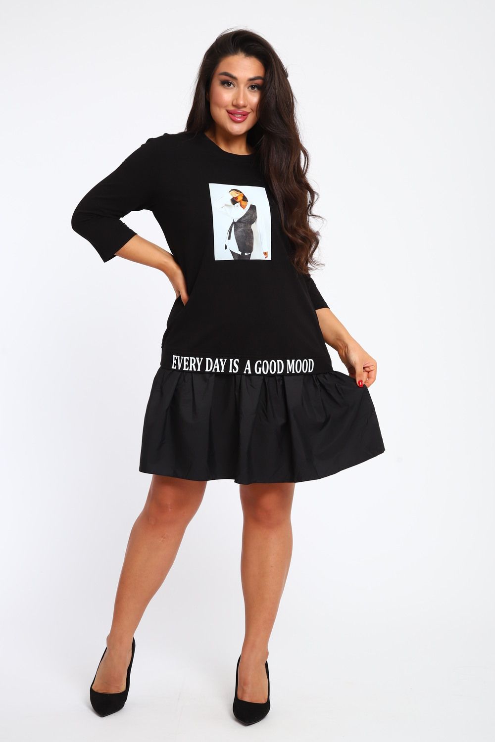 Женское платье 31878 - черный