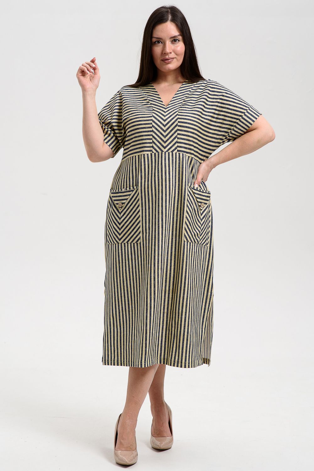 Платье женское 8474 - полоса