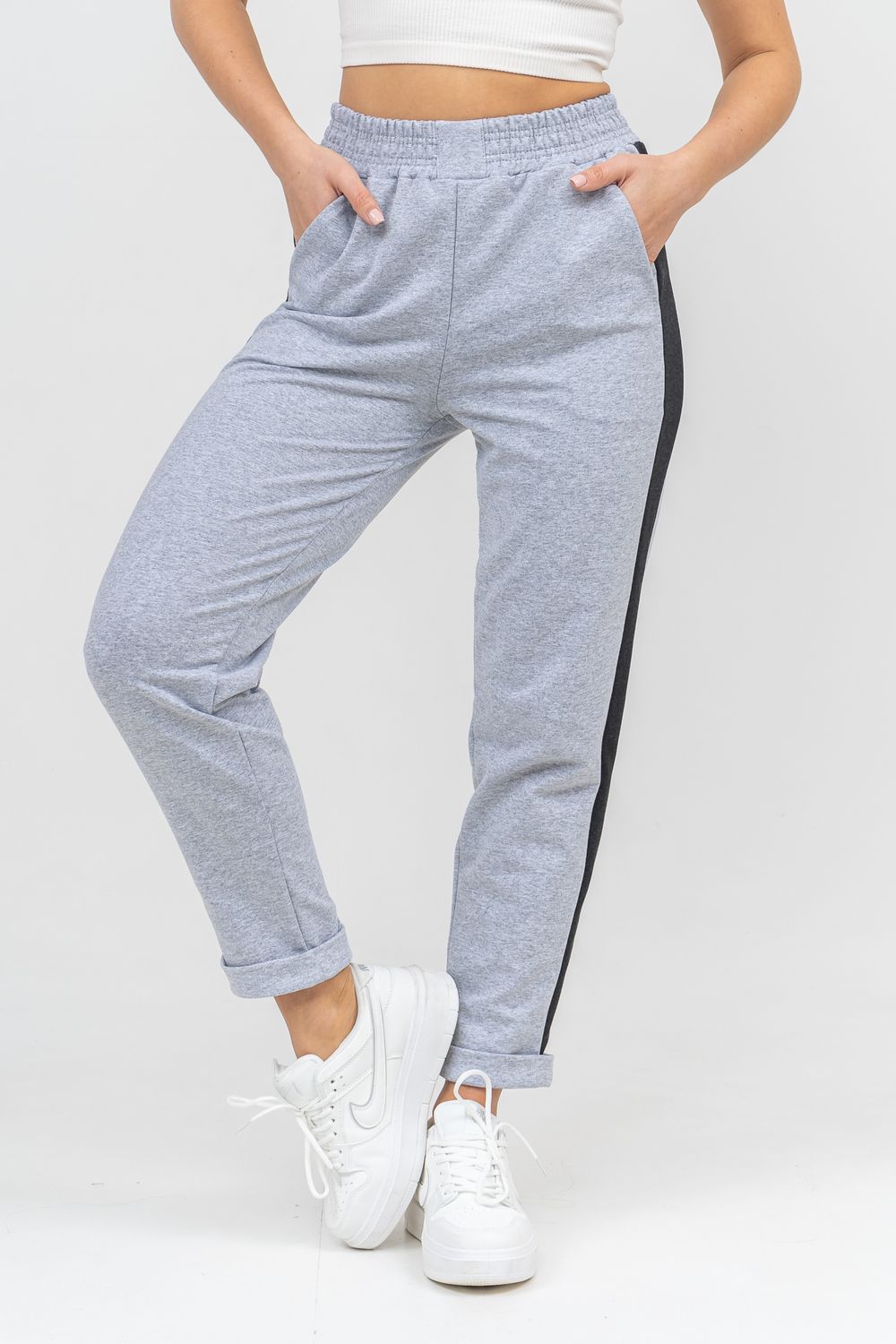 Брюки 6308 - меланж