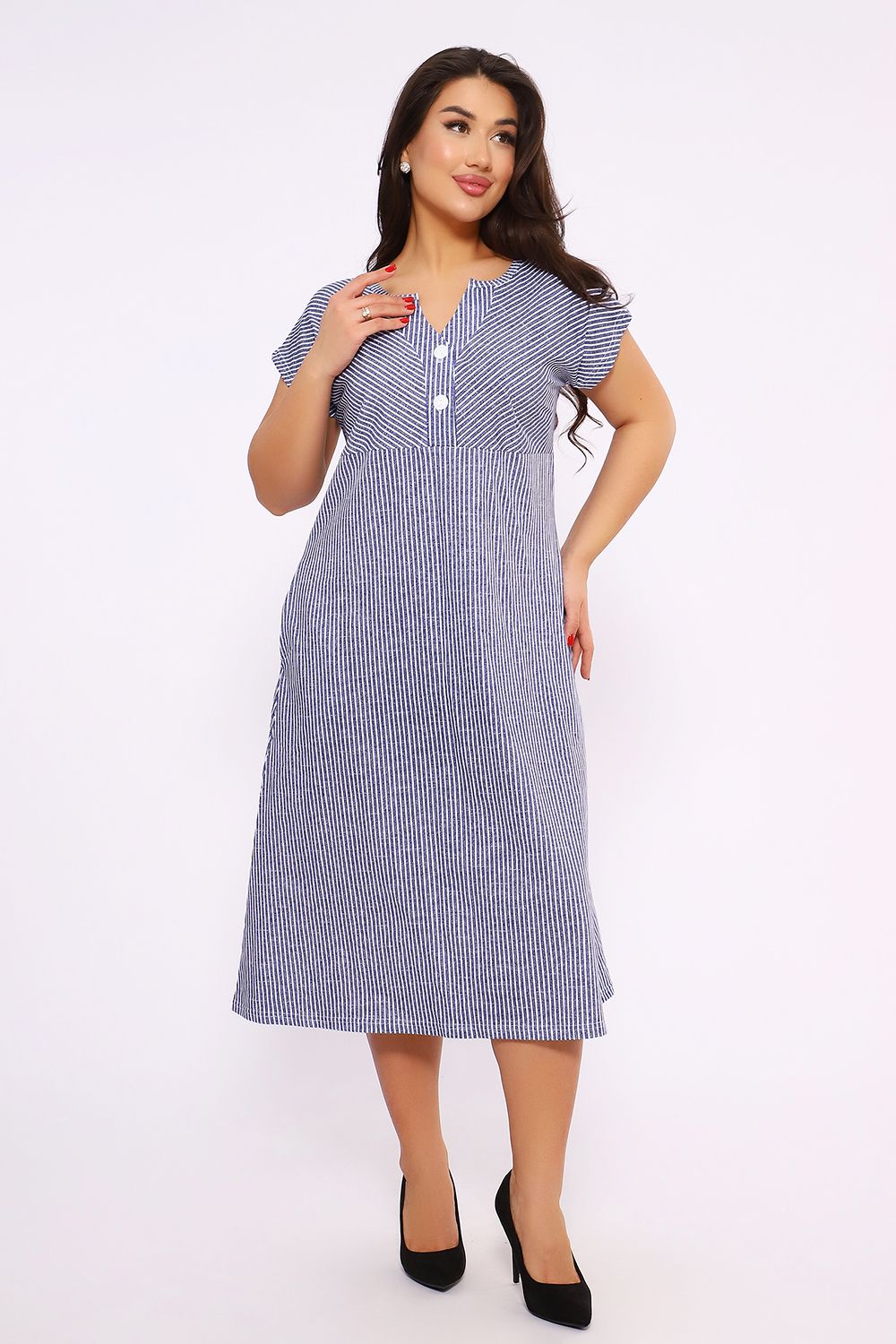 Платье 83509 - синий