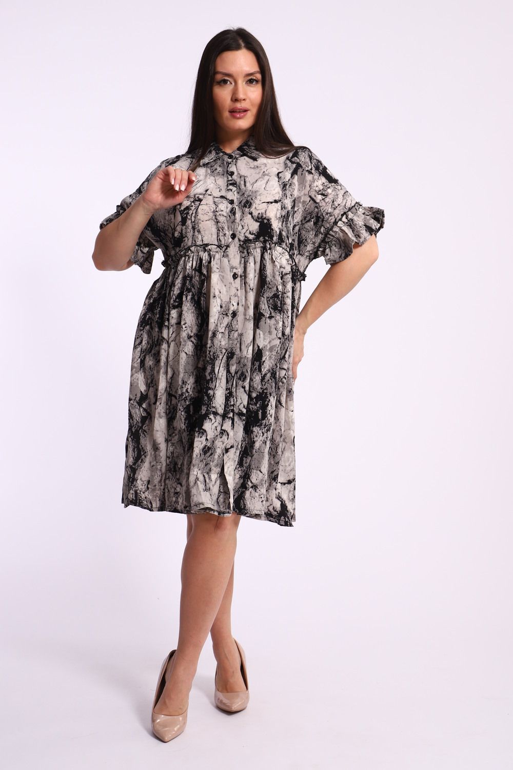 Женское платье 31890 - серый