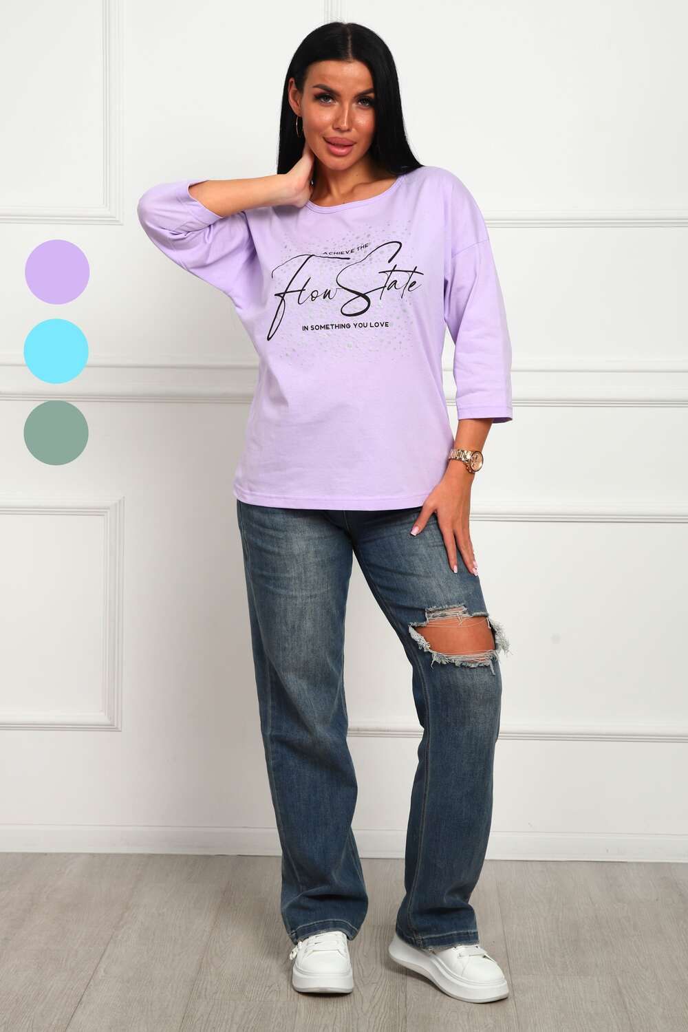 29518 Туника женская - лаванда