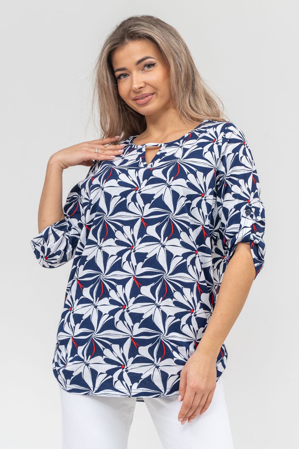 Туника 36889 - синий