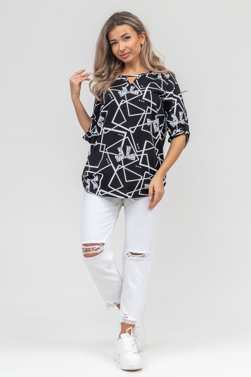 Туника 36888 - черный