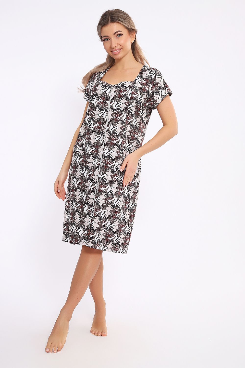 Халат 85034 - абстракция