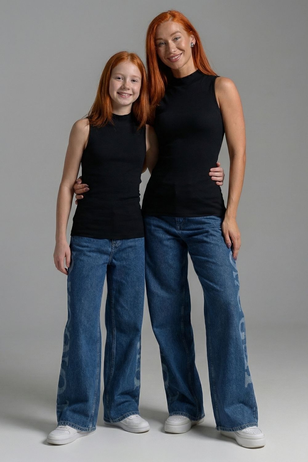 Майка с горлом женская 14438-1 - черный