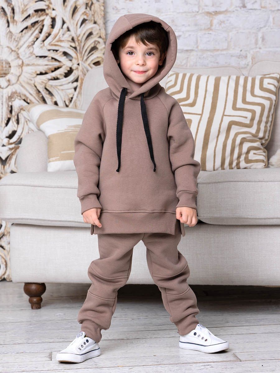 Костюм футер начёс Тим 20349 - морская волна