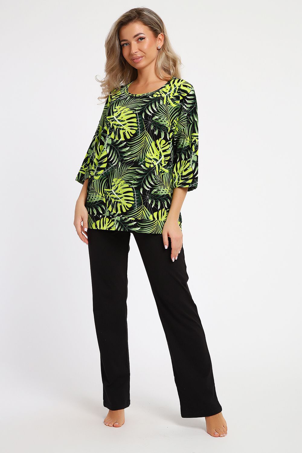 Костюм 51164 - зеленый/листья