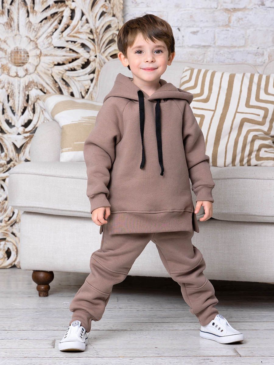 Костюм футер начёс Тим 20349 - мокко