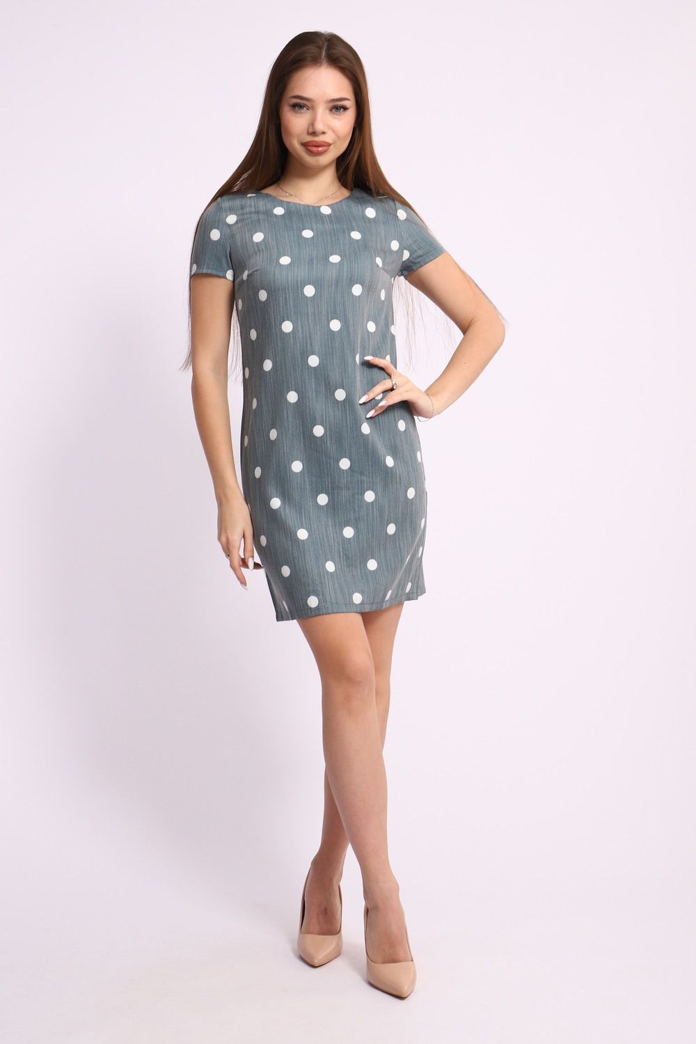 Женское платье 31902 - зеленый