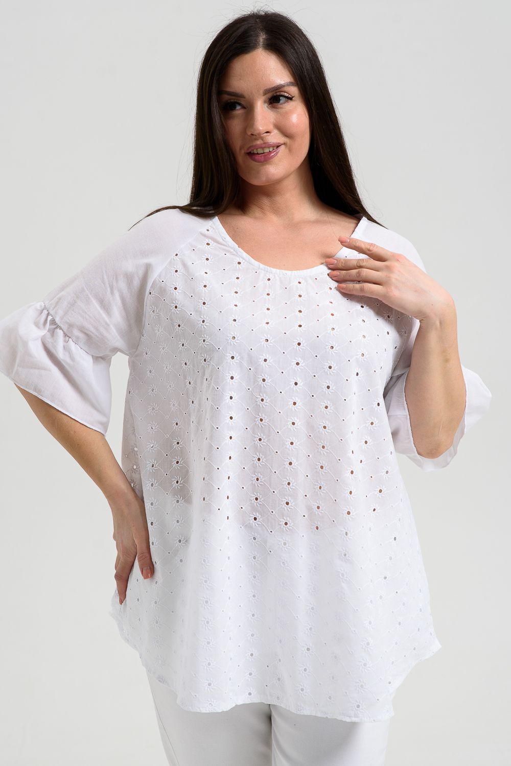 Туника женская 9262 - белый