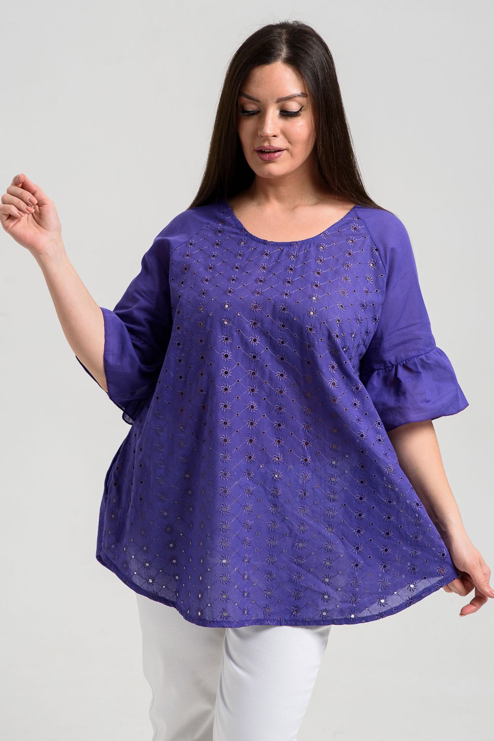 Туника женская 9262 - фиолетовый