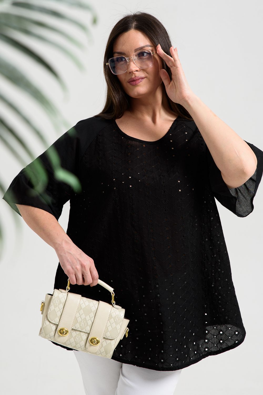 Туника женская 9262 - черный