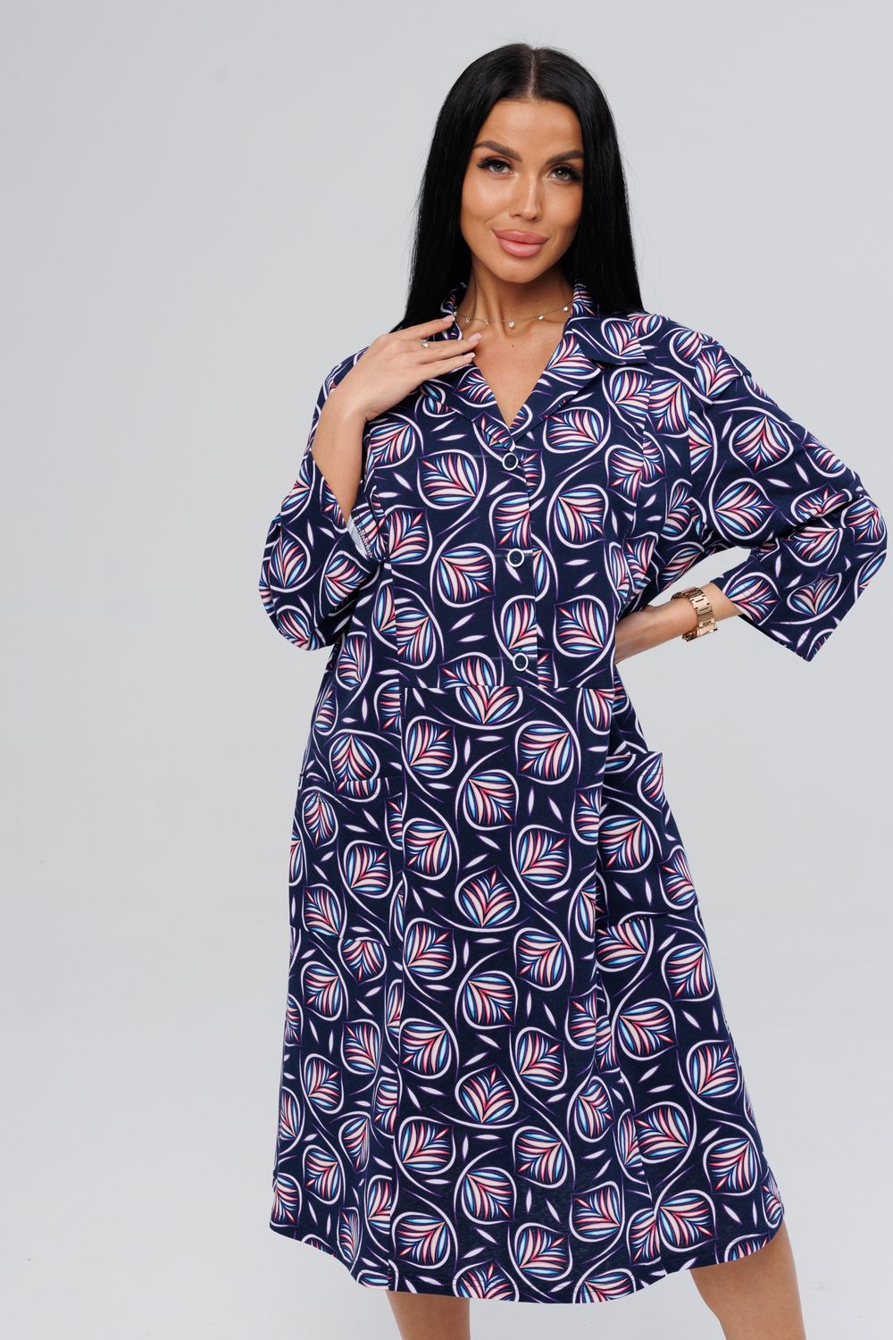 №135.1 Платье женское - синий