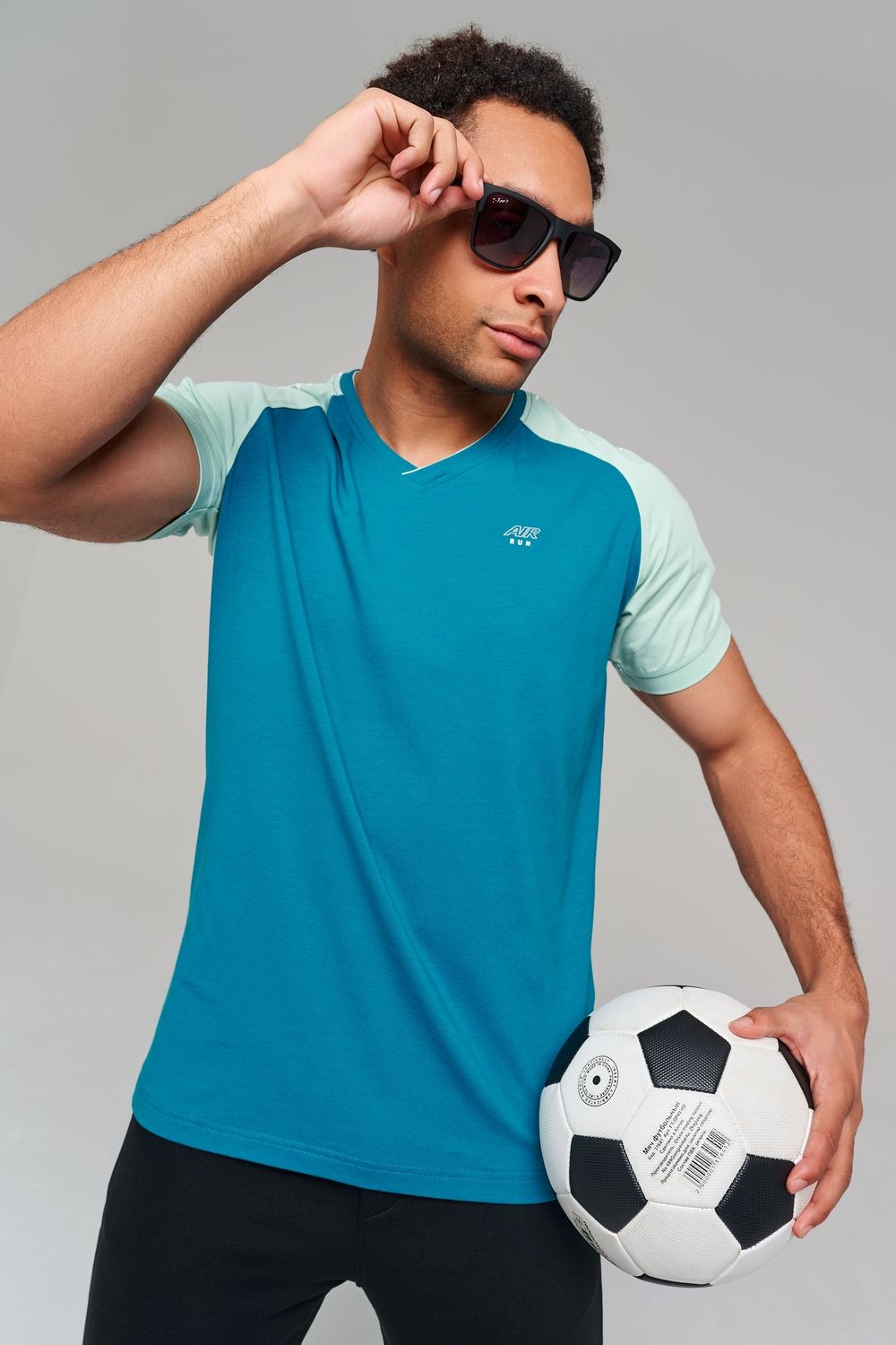 Футболка 63117 - изумруд