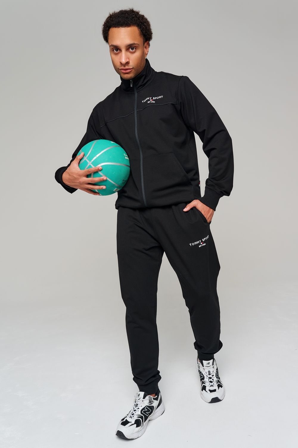 Костюм спортивный 63180 - черный