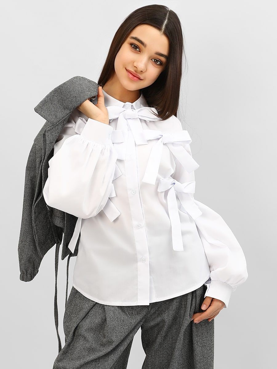 Блузка для девочки SP1020 - белый