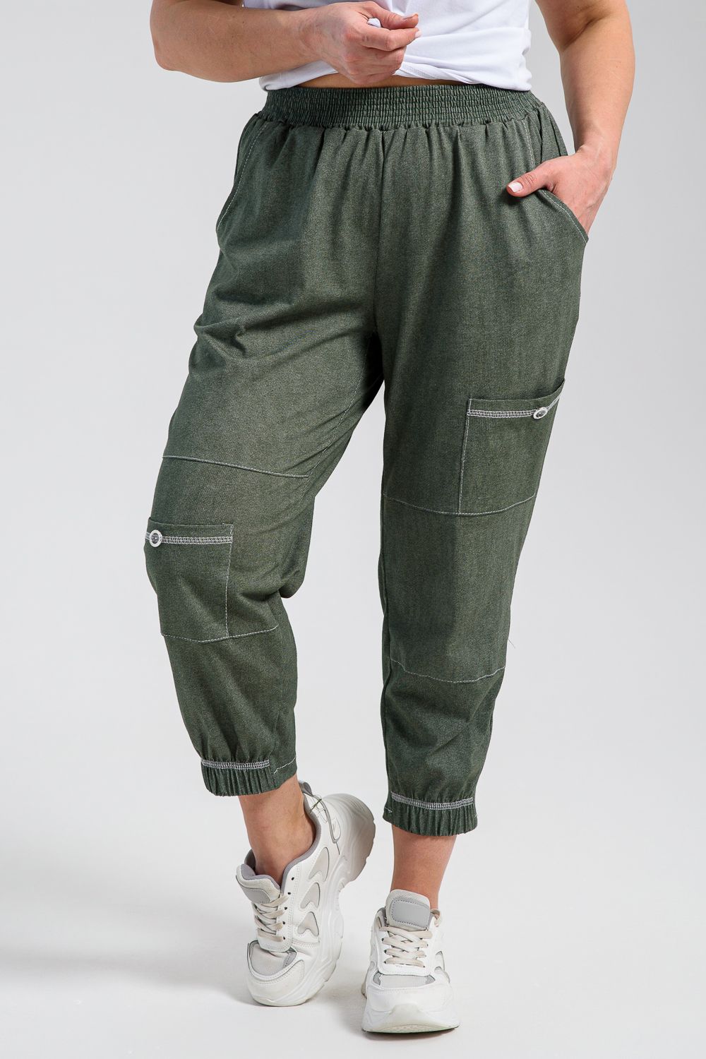 Брюки 9139 - хаки