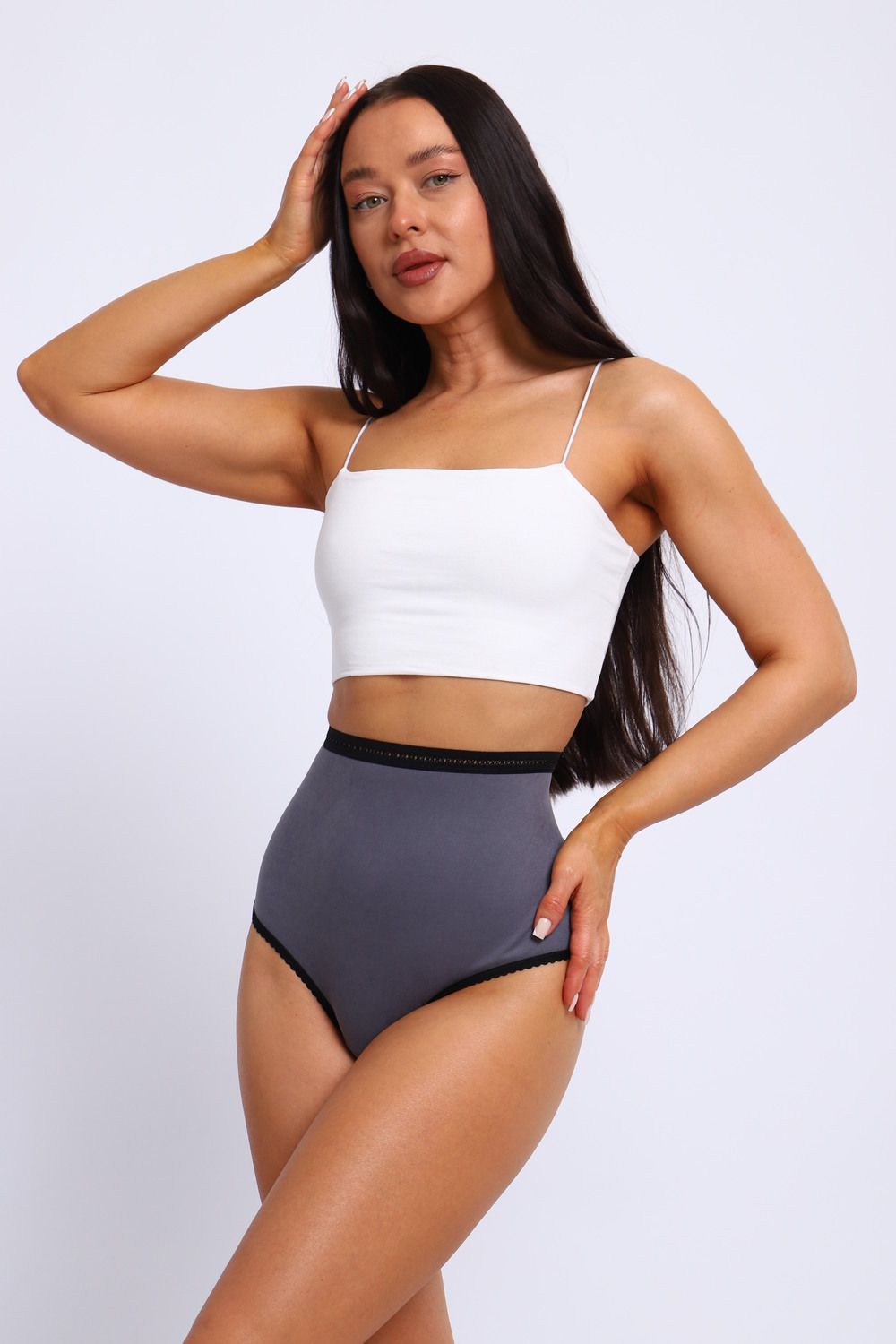 трусы женские 74350 - серый