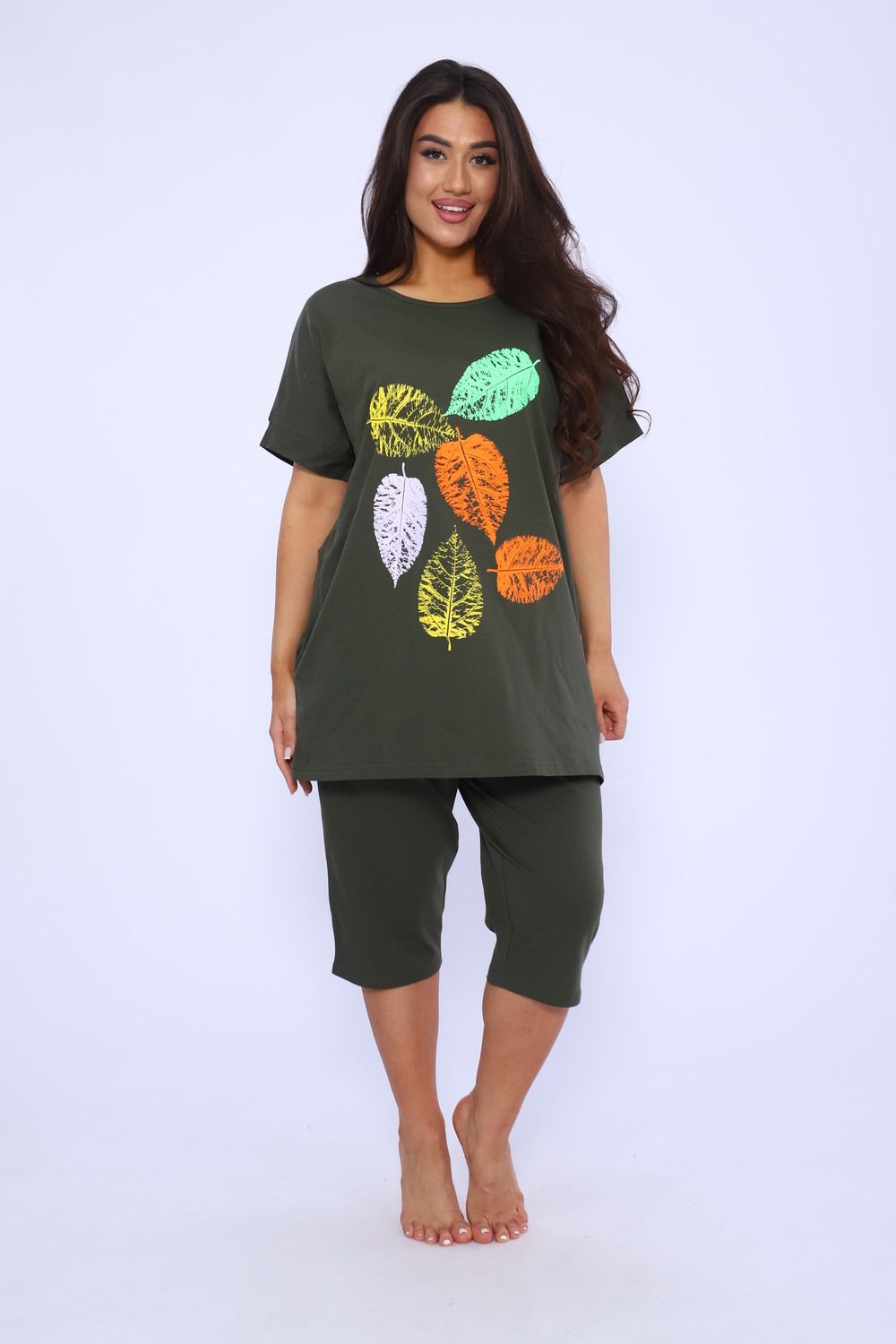 Костюм женский 46643 - хаки