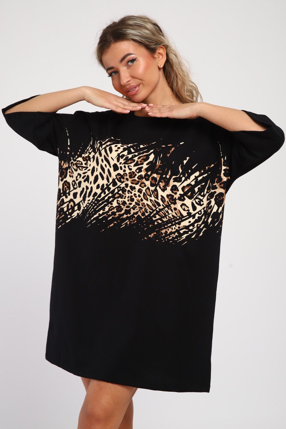 туника 70127 - черный