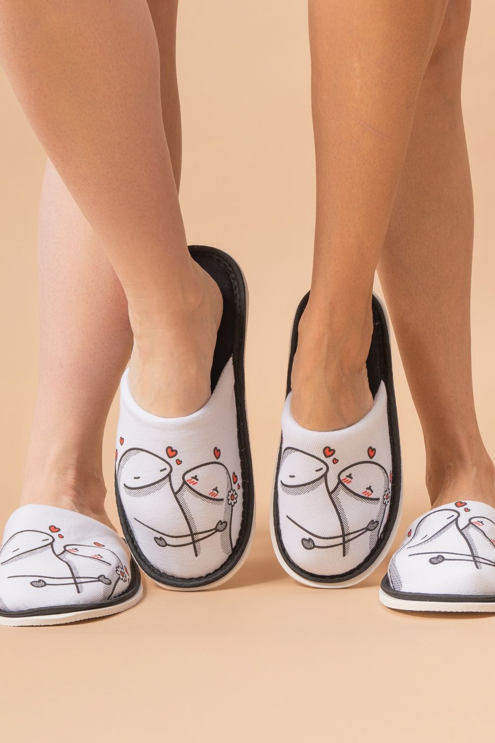 Тапочки домашние С-6ЖМ(пч)-МР - обнимашки