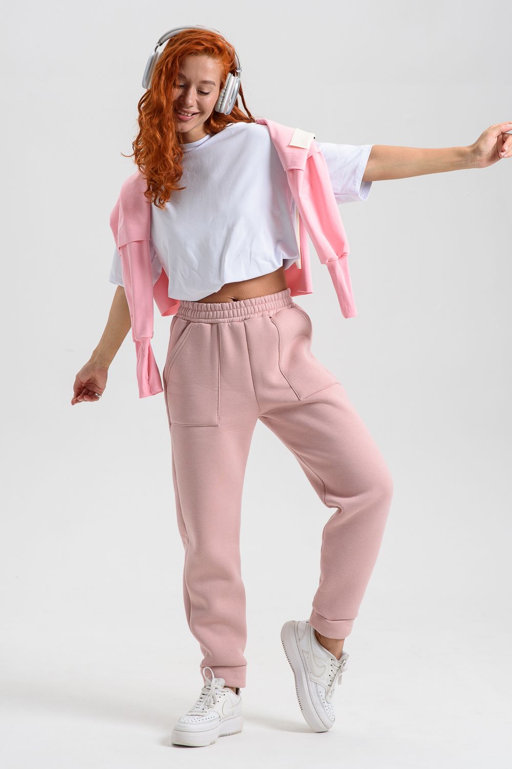 Брюки 8293 - пудра