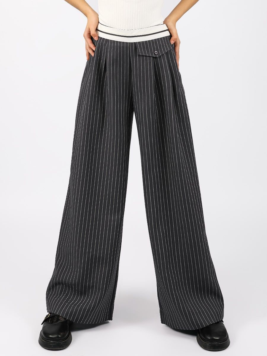 Брюки для девочки SP2720 - темно-серый