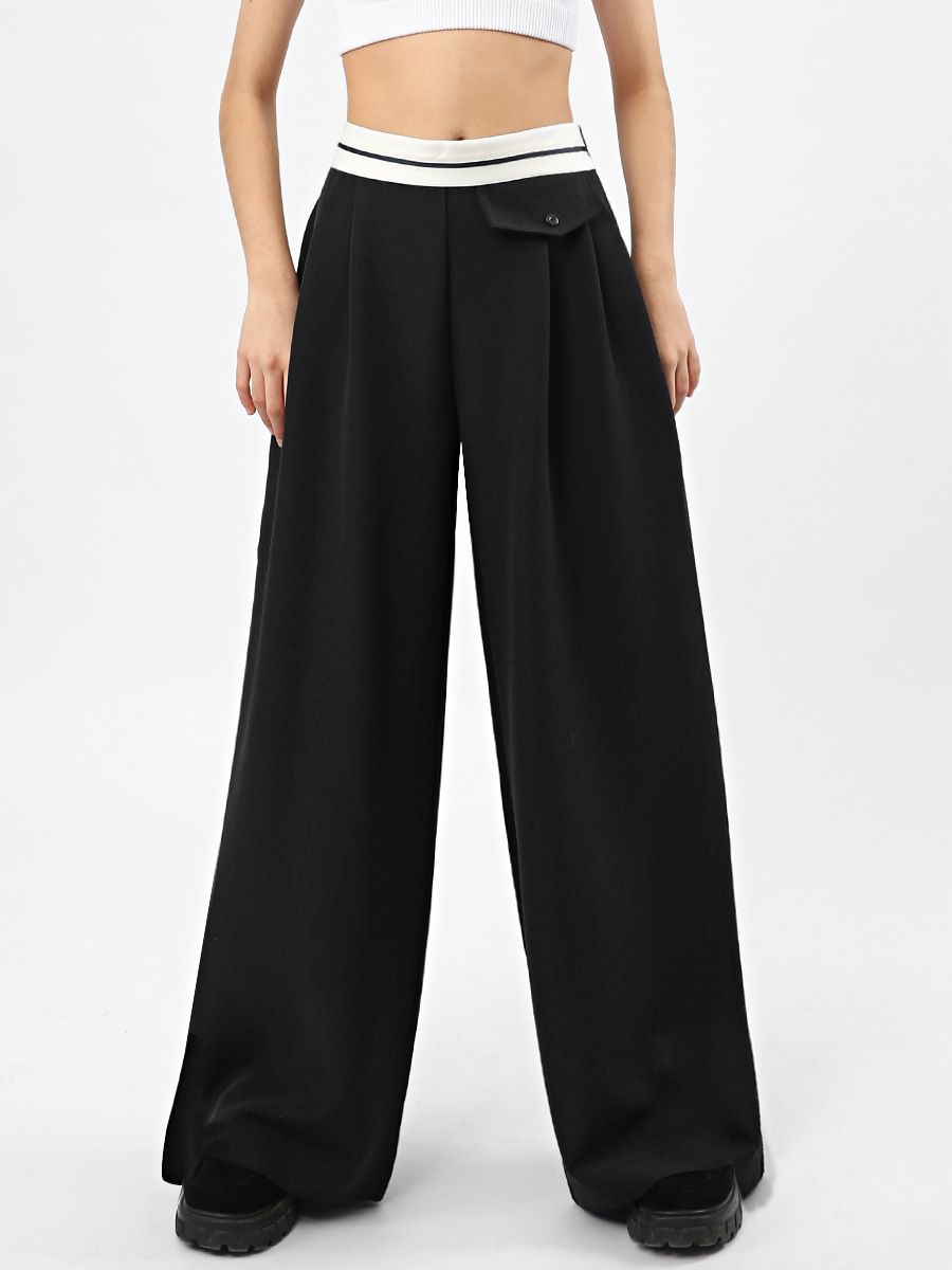 Брюки для девочки SP2720 - черный