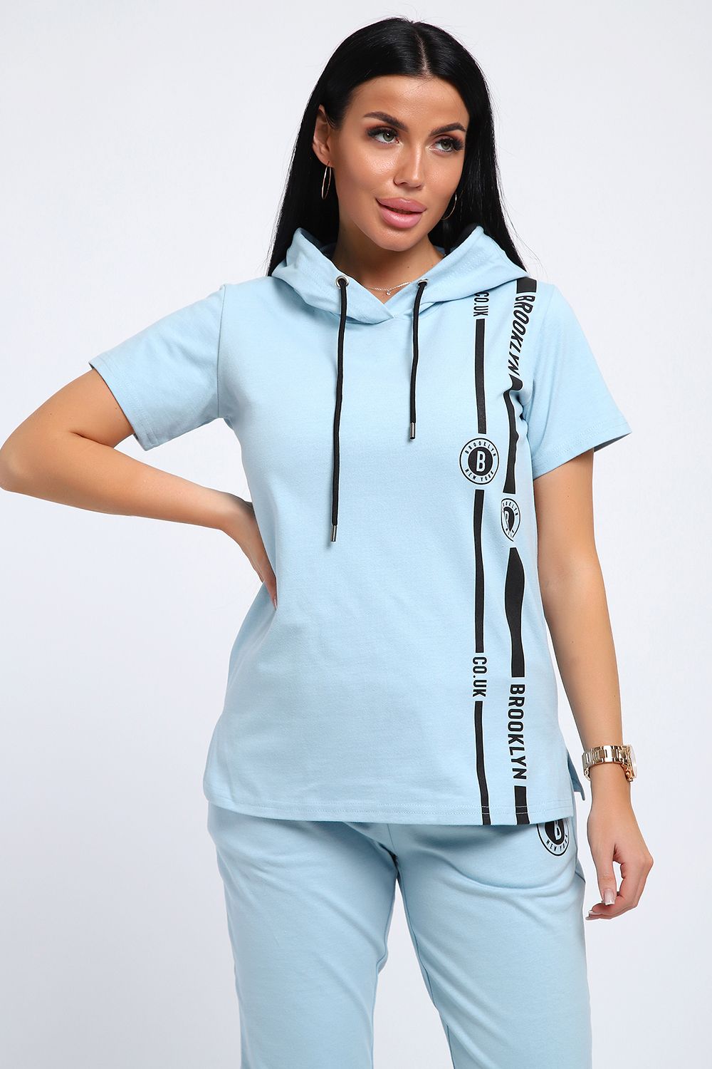 Костюм ДКБ-1048 - голубой