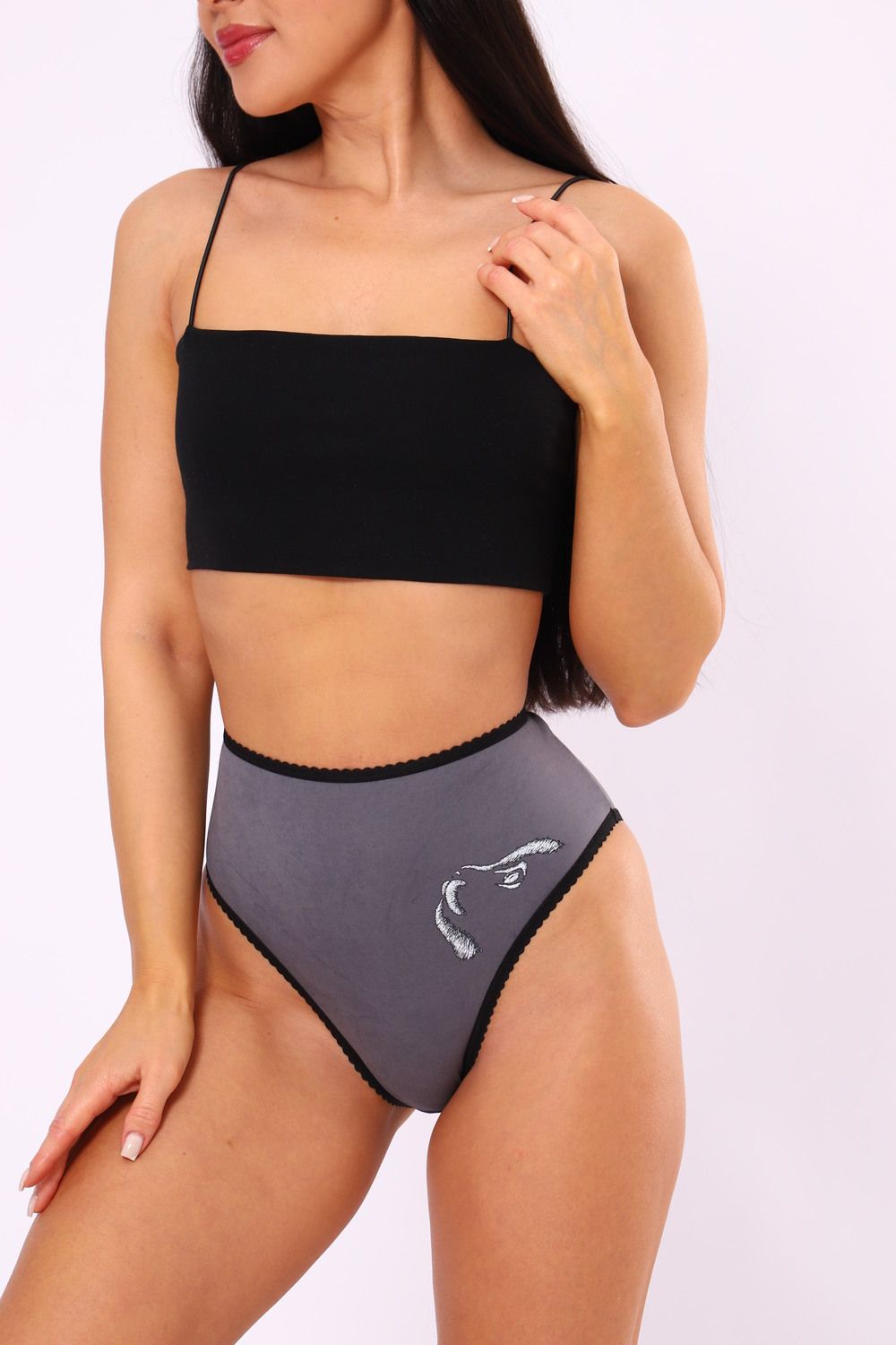 трусы бикини 74358 - серый