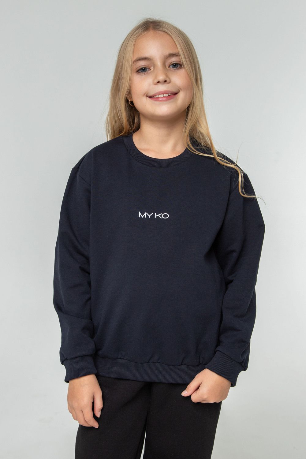 свитшот 25-07 - синий